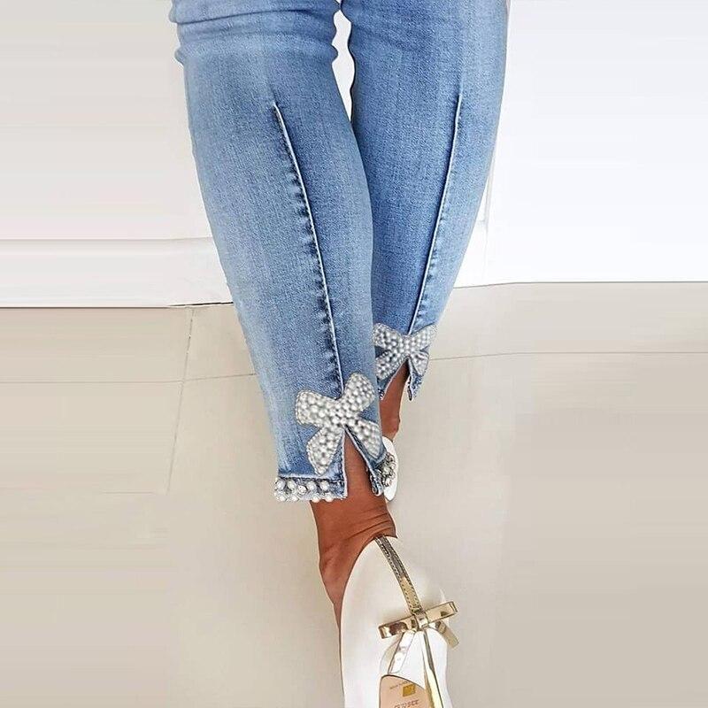 High Waist Trousers Side Hollow Out Pencil Pants