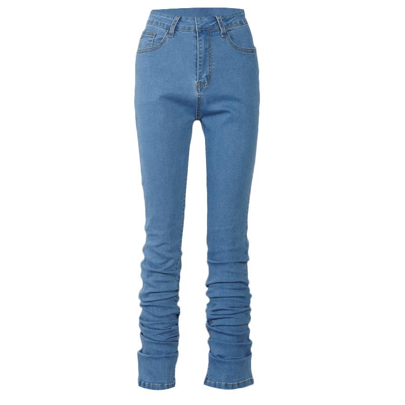 High Waist Slim Women Jeans Pants