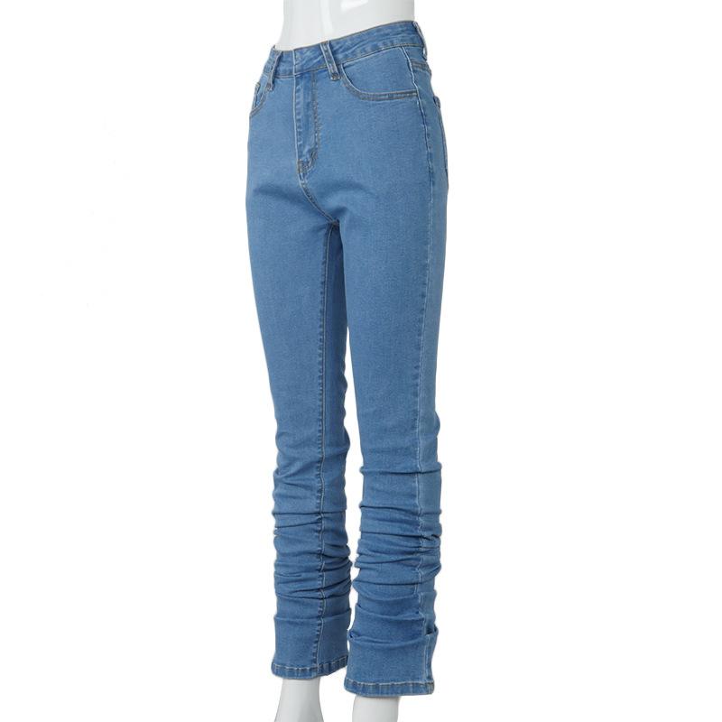 High Waist Slim Women Jeans Pants